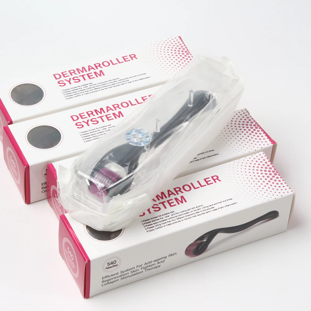 1 stücke Micro Needling 540 Ro – Derma Roller 0.25 Bewertung und Preis