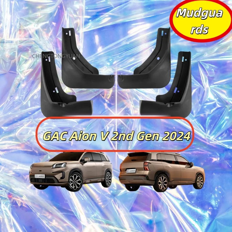 Guardabarros para 24 Modelos GAC Trumpchi Aion V, Guardafangos Delanteros y Traseros, Protectores Contra Salpicaduras, Accesorios para Auto