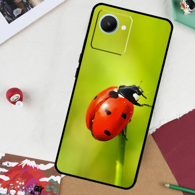 Seven-Star Ladybug For Realme 11 9 10 Pro Plus GT Neo 5 3 2 T C11 C15 C21Y C25s C30 C31 C33 C35 C55 Phone Case