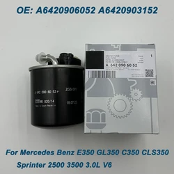 OE A6420906052 6420906052 A6420903152 Fuel Filter For Mercedes-Benzz C350 CLS350 E350 Sprinter 2500 3500 OM651 OM642 WK820/14