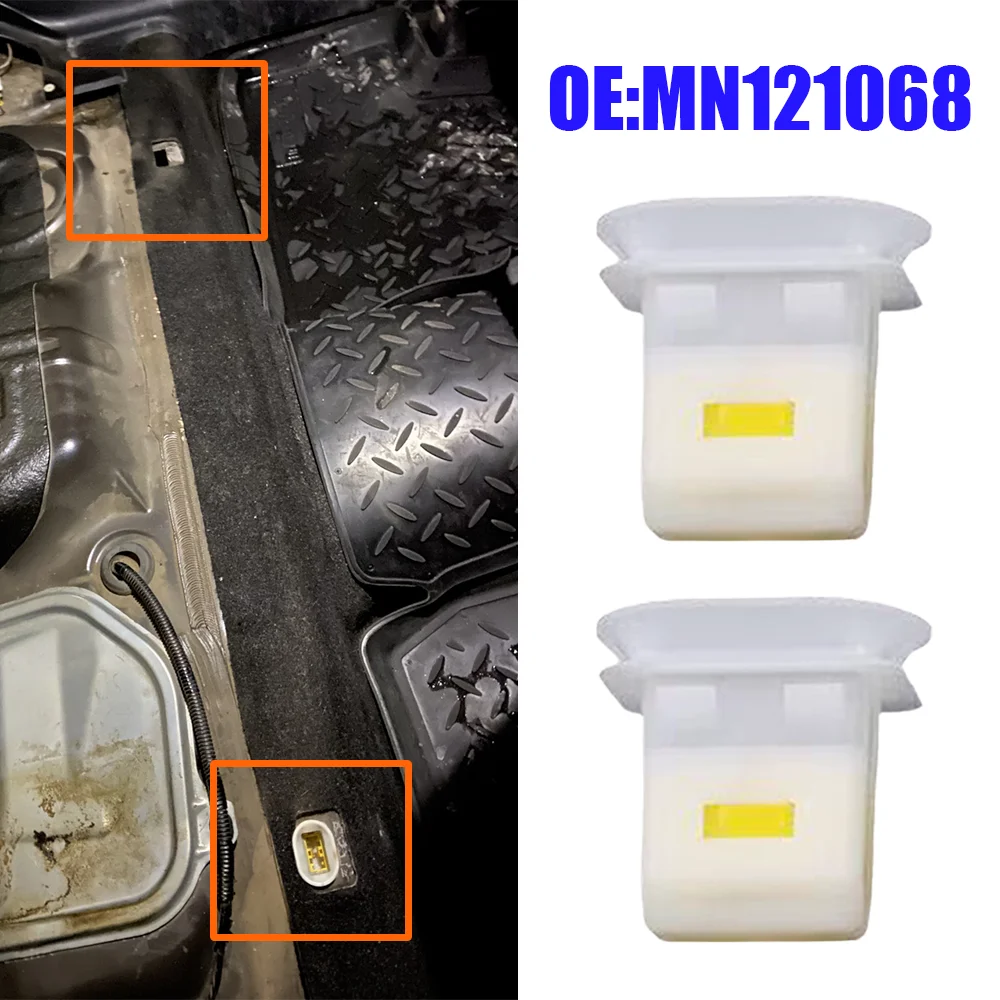 2x nuevo para Mitsubishi ASX Colt Eclipse Galant Lancer Auto cojín del asiento trasero botón Base abrazadera fija Clip accesorios interiores