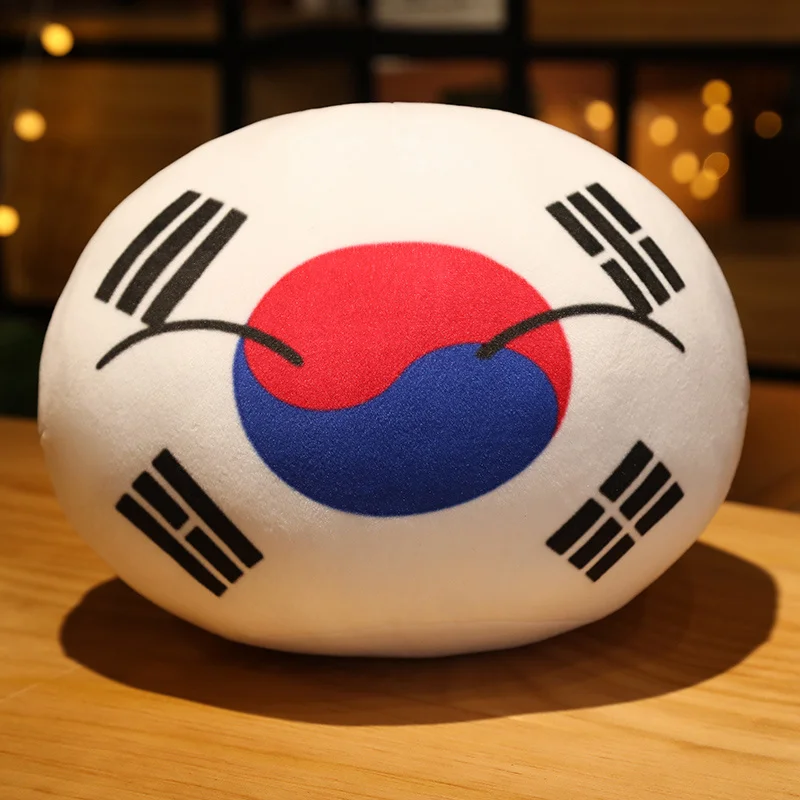 20-30cm Kawaii Polandball peluche bambola farcito Country Ball USA urss francia RUSSIA regno unito corea del sud giappone EU CANANDA italia regalo