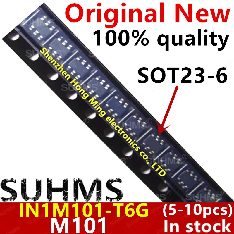 (2-5piece)100% New IN1M101-T6G IN1M101 M101 sot23-6