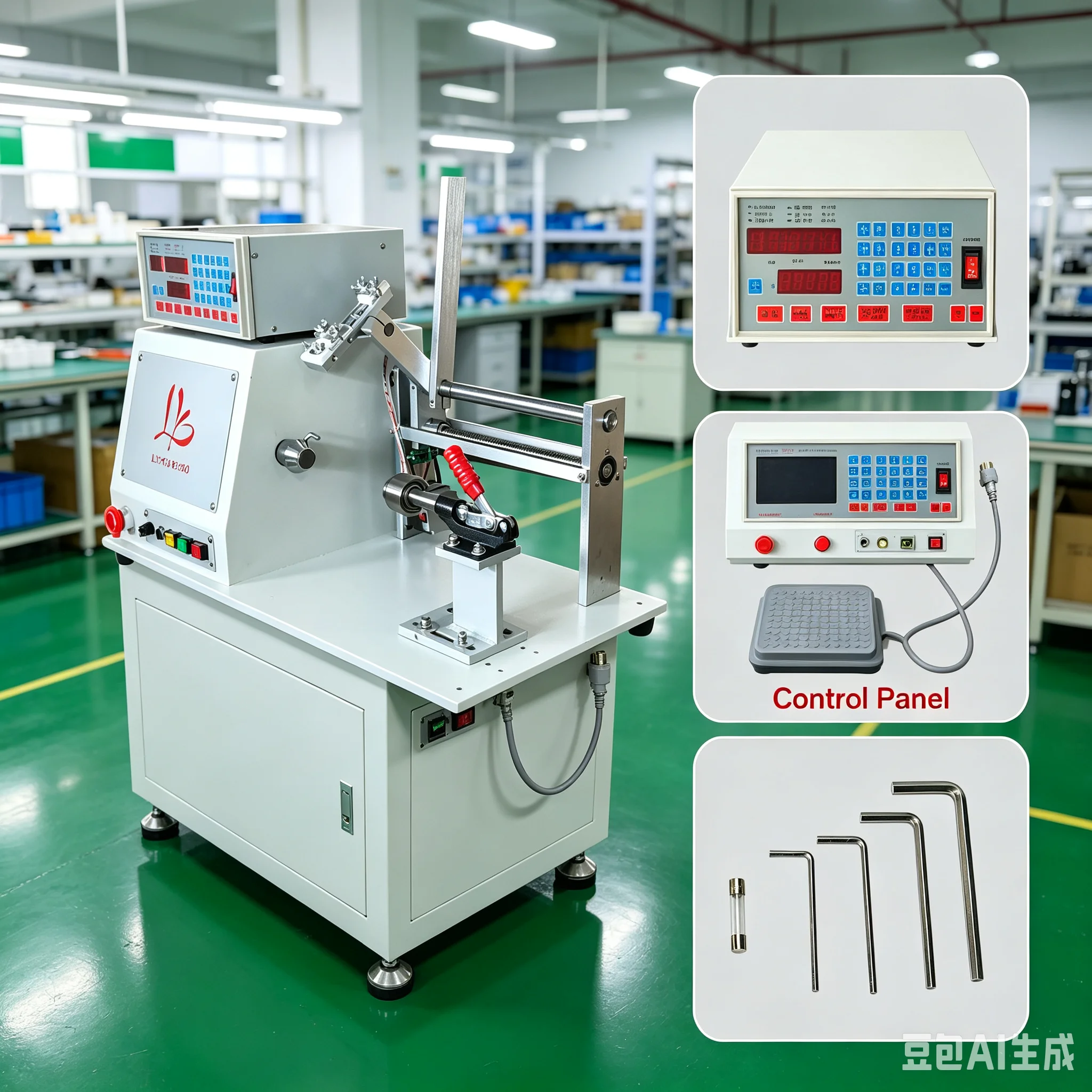 LY 830 Computer Automatic Wire Coil Winding Machine 400W 750W Wire Winder Dispenser 0.04-1.20mm for Transformer Inductor Coil