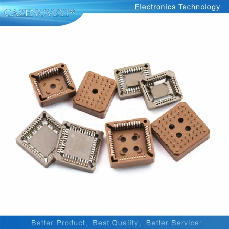 10pcs/lot Square PLCC-32 PLCC-44 PLCC-68 PLCC-84 IC chip carrier PLCC socket all around DIP