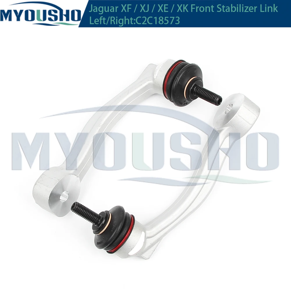 Myousho 12 stücke Vorderrad aufhängung Querlenker Kugelgelenk Stabilisator Zugstange Kits für Jaguar xj x350 x358 c2p24862 c2c39683