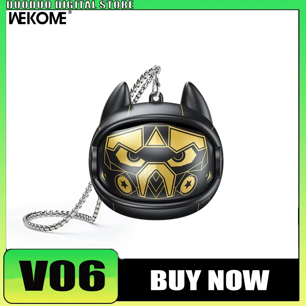 

WEKOME Face Changing Pilot V06 Wireless Bluetooth Headset Noise Reduction Gaming Earphones in Ear Style No Delay Gamer Man Gifts