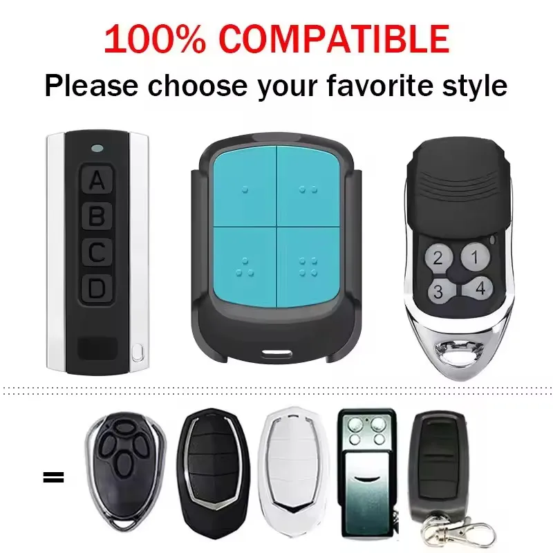 For MOTORLINE MX5SP FALK RCM MX4SP DSM MXS4SP RCM Electric Gate Remote Control Key 433.92MHz Garage Door Remote Opener