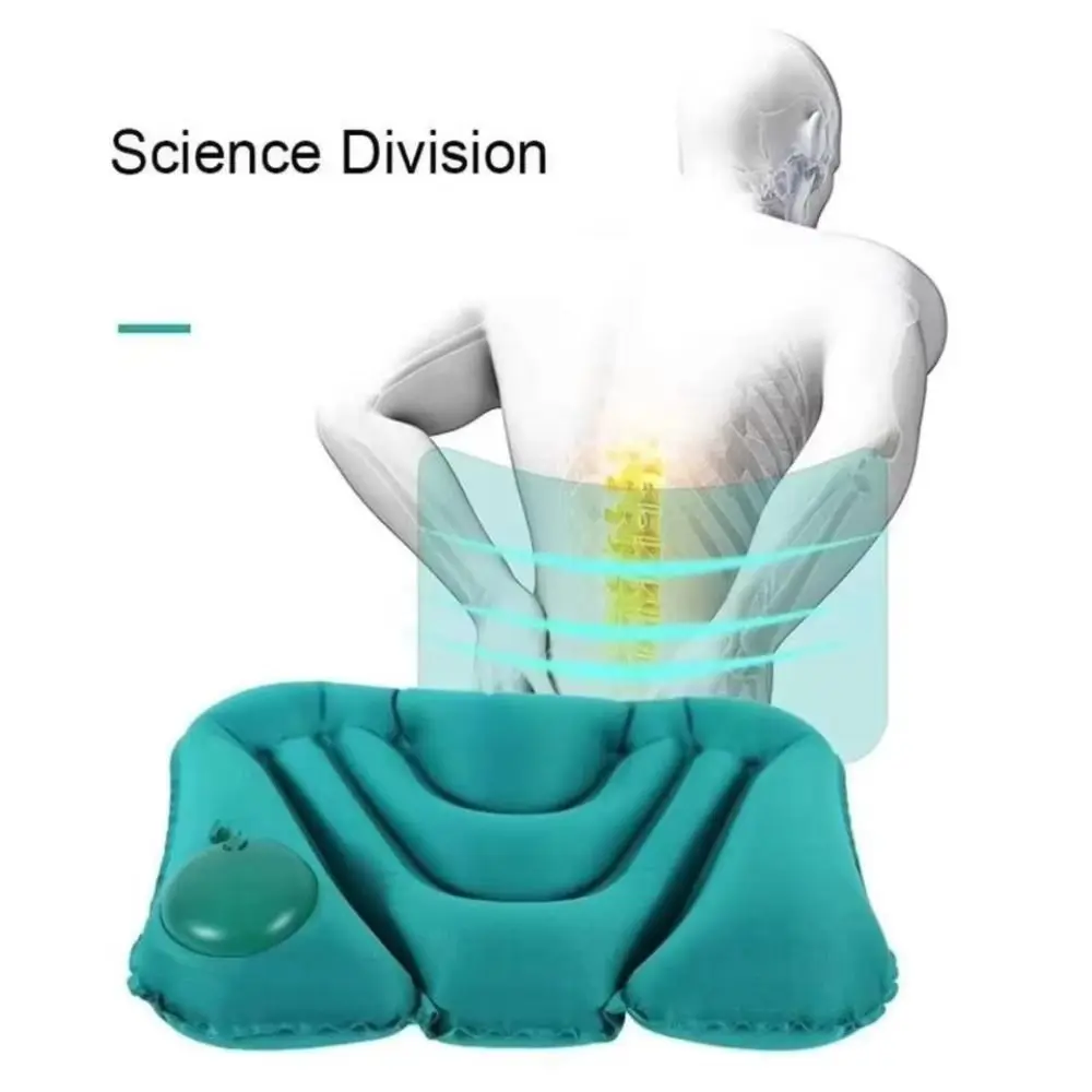 Waist Protection Inflatable Lumbar Pillow Ultralight Inflatable Chair Waist Cushion Comfortable Waist Protector