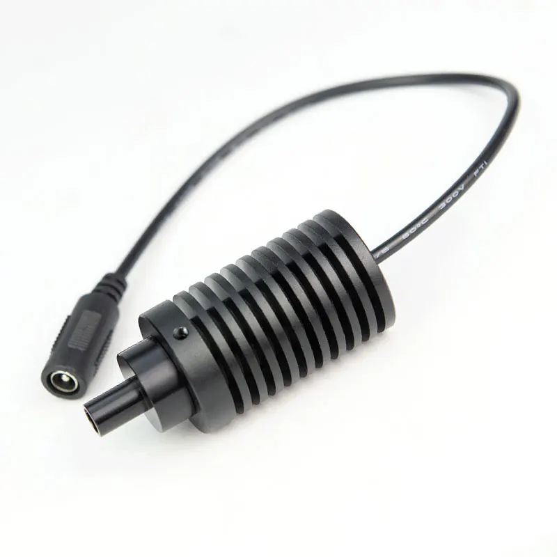 8mm LED Coaxial Light Source Microscope Lamp Illuminator Brightness Adjustable 100V-240V Adapter