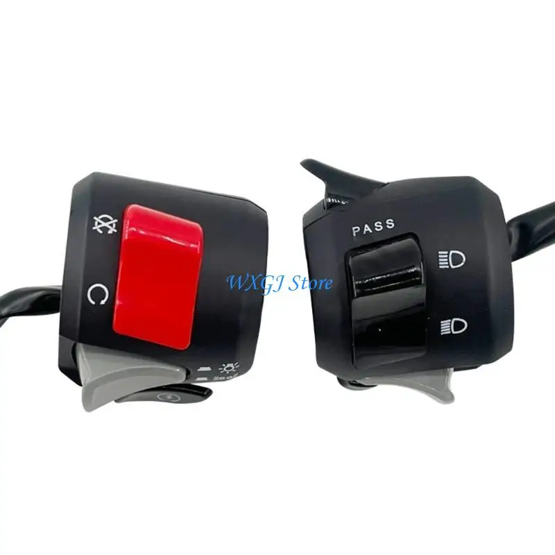 

37JE Industrial Grade Handlebar Controller Electric Fog Lamp Button Upgrades Your Motorcycles Electrical System for PCX150