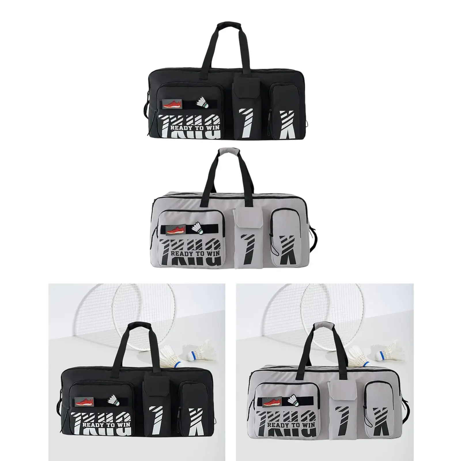 

Badminton Bag Wear Resistant Tennis Racket Bag for Badminton Enthusiasts