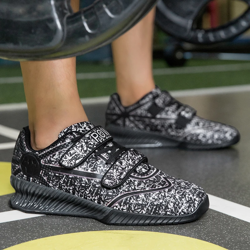 

Профессиональные спортивные кроссовки для тренажерного зала и фитнеса, тяжелой атлетики, высококачественная обувь для приседаний, тяжелой легкой атлетики, становая тяга, мужская обувь для тяжелой атлетики