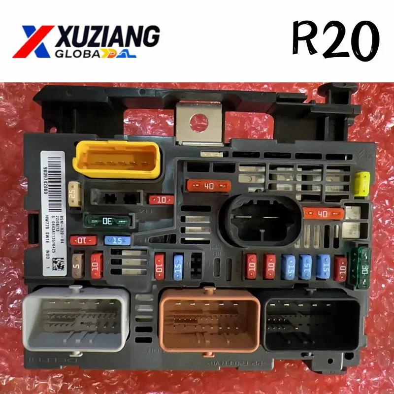 Boîte à fusibles R20 R05 R04 flambant neuve BSM 9809742880 9807028880 9664706280 9666700480 9807028780 Pour Peugeot 307 308 408 Citroën C4