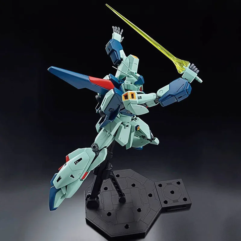 Echte original bandai mg gundam RGZ-91 lingus shia in umgekehrter. Ver. Action figur Montage Sammler Box Modell Ornament