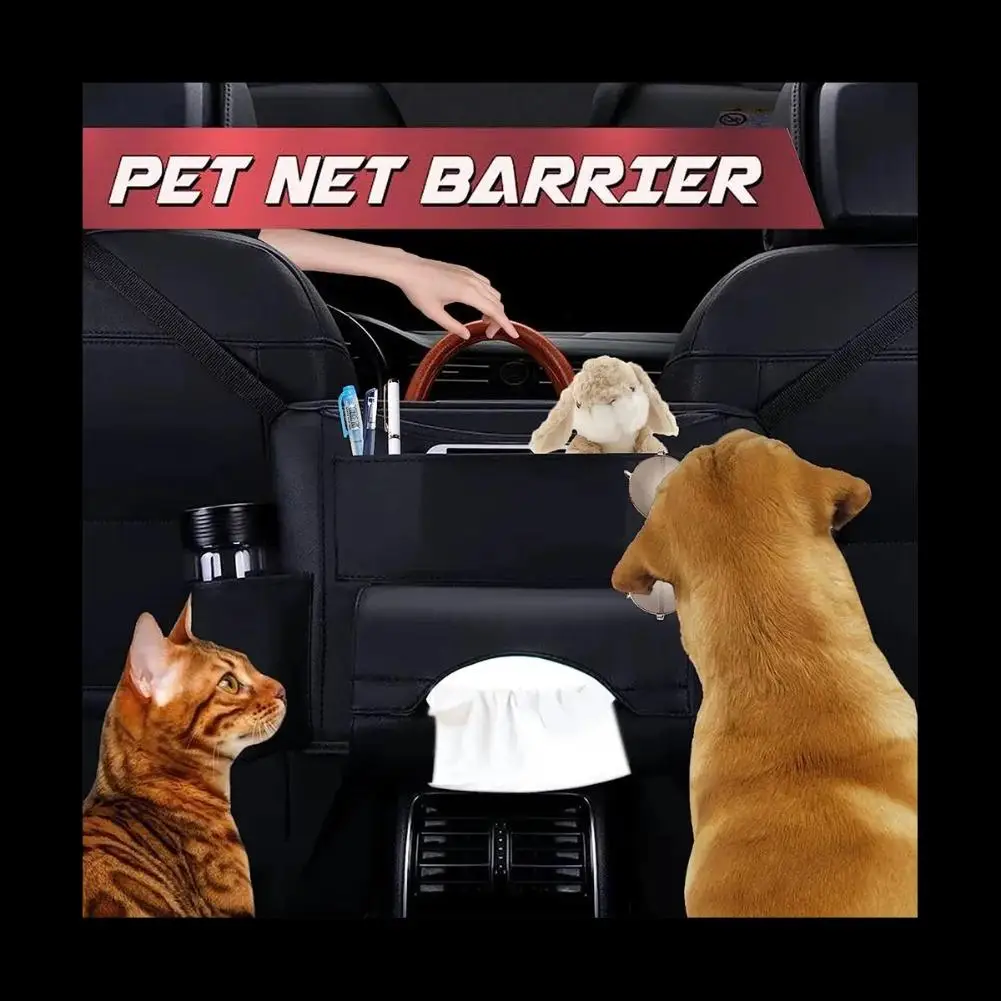 กระเป๋าจัดระเบียบเบาะรถยนต์แขวนกระเป๋าเก็บสำหรับเบาะหน้าพร้อมกระเป๋าหลายช่องปลอดภัยกันลื่นอุปกรณ์เสริมในรถยนต์เครื่องมือ