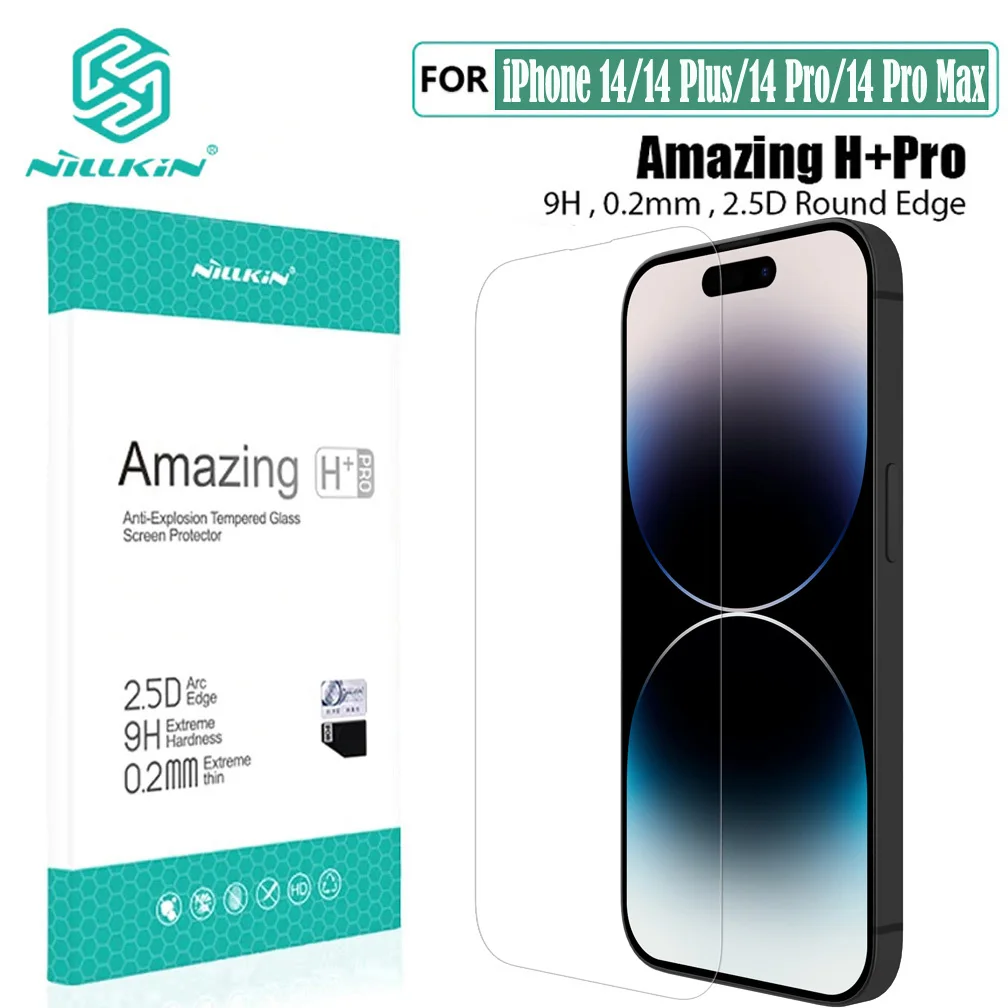 Nillkin Für iPhone 14 Pro Max Gehärtetem Glas H + PRO 2,5 D Telefon Aufkleber Für iPhone14 Screen Protector Für iPhone 14 Pro /14 Plus