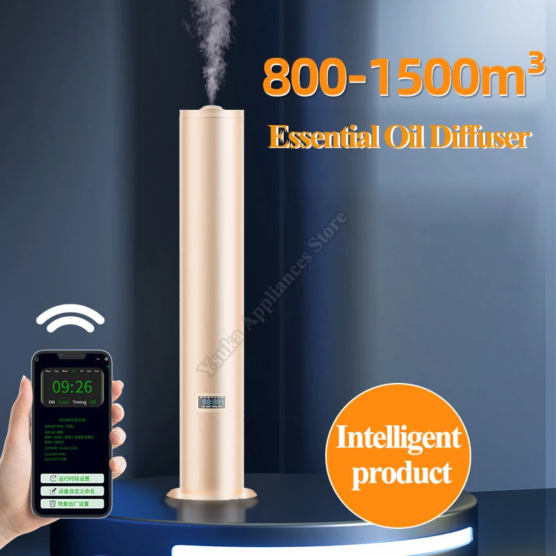 

Аромадиффузор ​ ​ Аромадиффузор для отелей коммерческого класса 50. ㎡ Покрытие ≤30 дБ 500 мл Бак Масляный диффузор для отелей