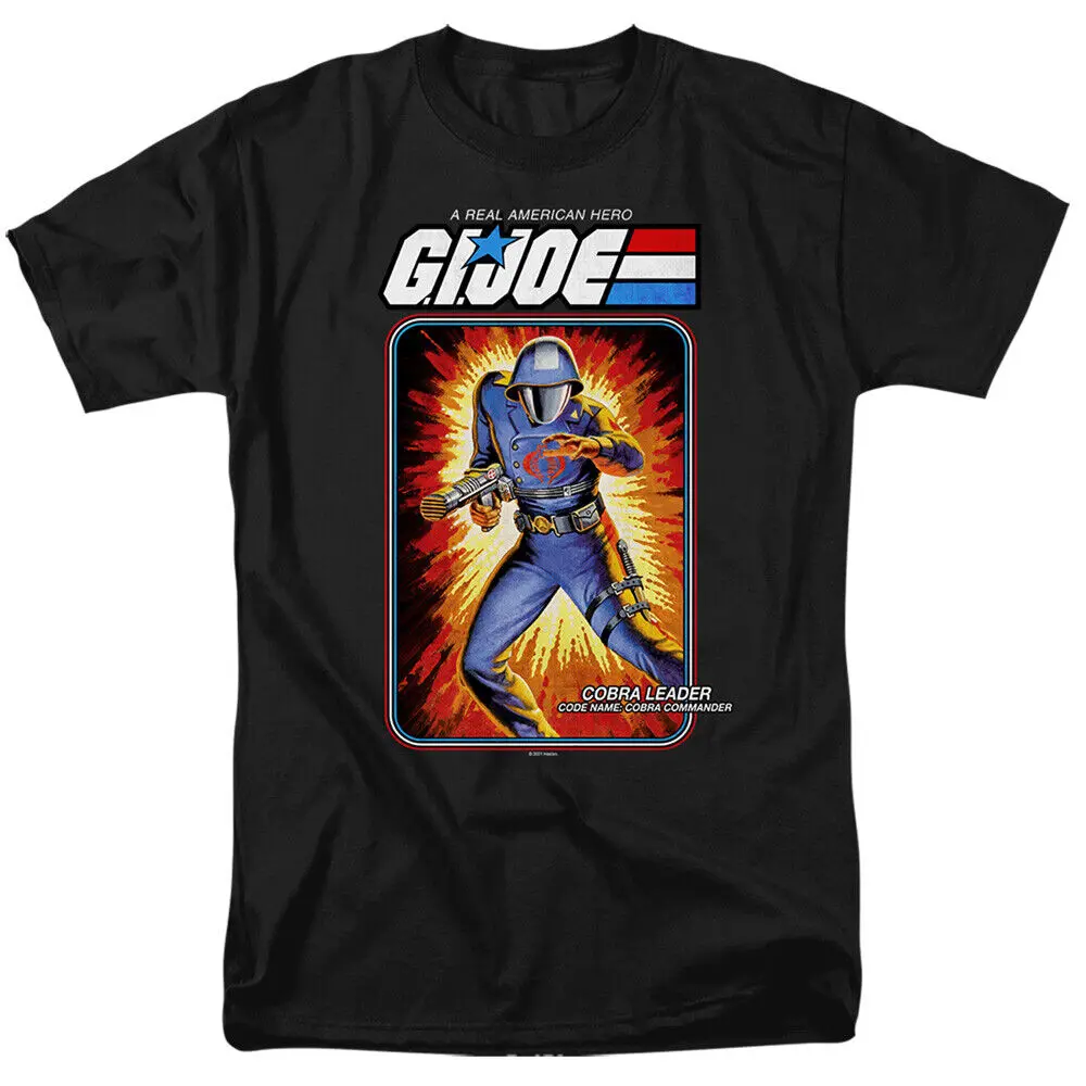 G I Joe Cobra Commander Card Adult T Shirt