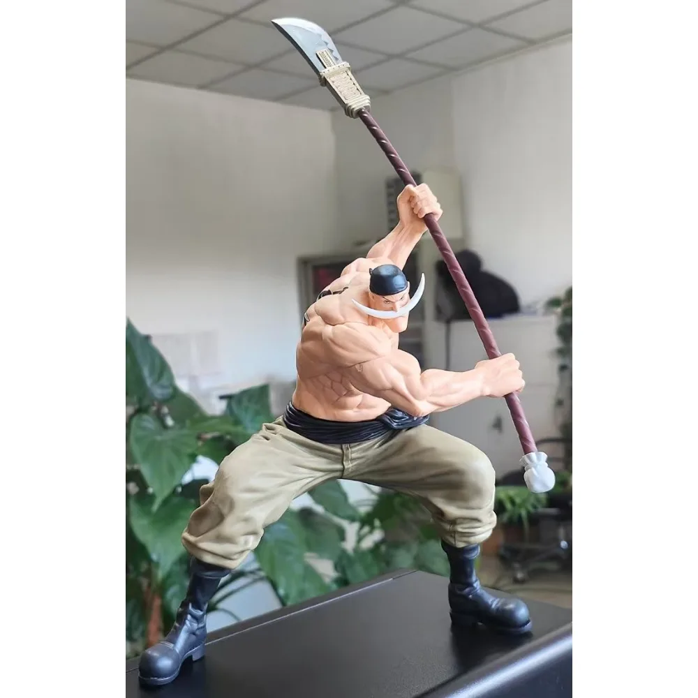 

In Stock Bandai Banpresto One Piece Grandista GROS Edward Newgate Anime Action Figure Model Toys Desktop Collection Doll Gifts