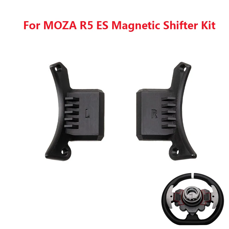 For MOZA R5 ES Magnetic paddle shifter mod Modification Upgraded Kit