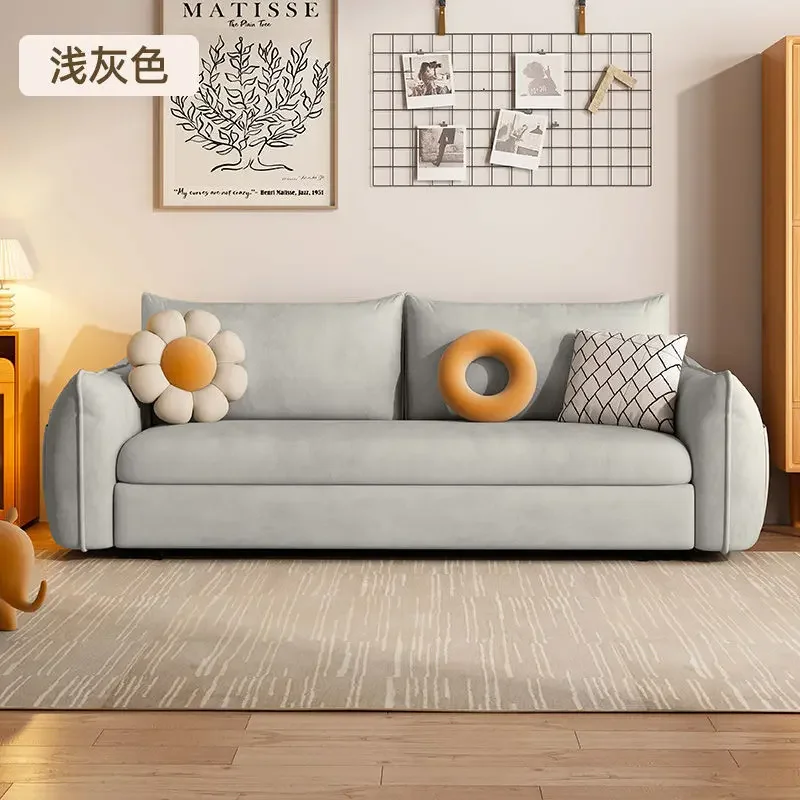 

Technology cloth sofa bed dual-purpose small apartment foldable Internet celebrity sofa living room multi-functional