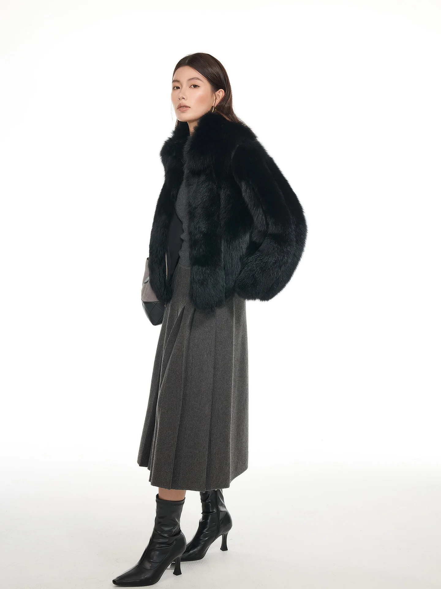 

AYUNSUE Natural Fox Fur Coat Women Warm Real Fur Coat Winter Jackets 2025 Luxury Clothing Female New in Outerwears Шуба Женская