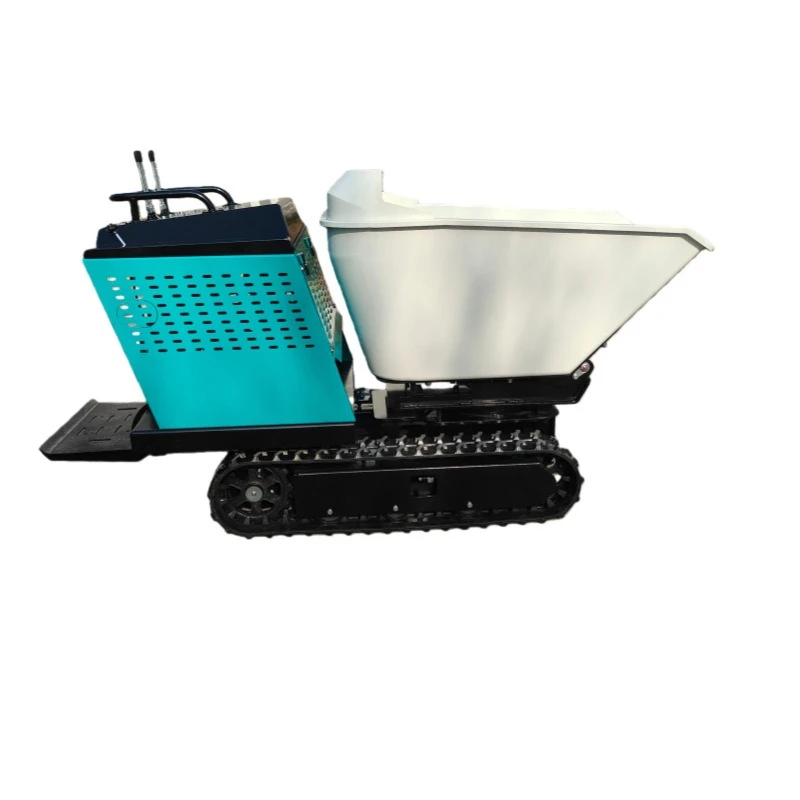 Crawler dump truck, cement mixing tank truck, transportation climbing dump truck