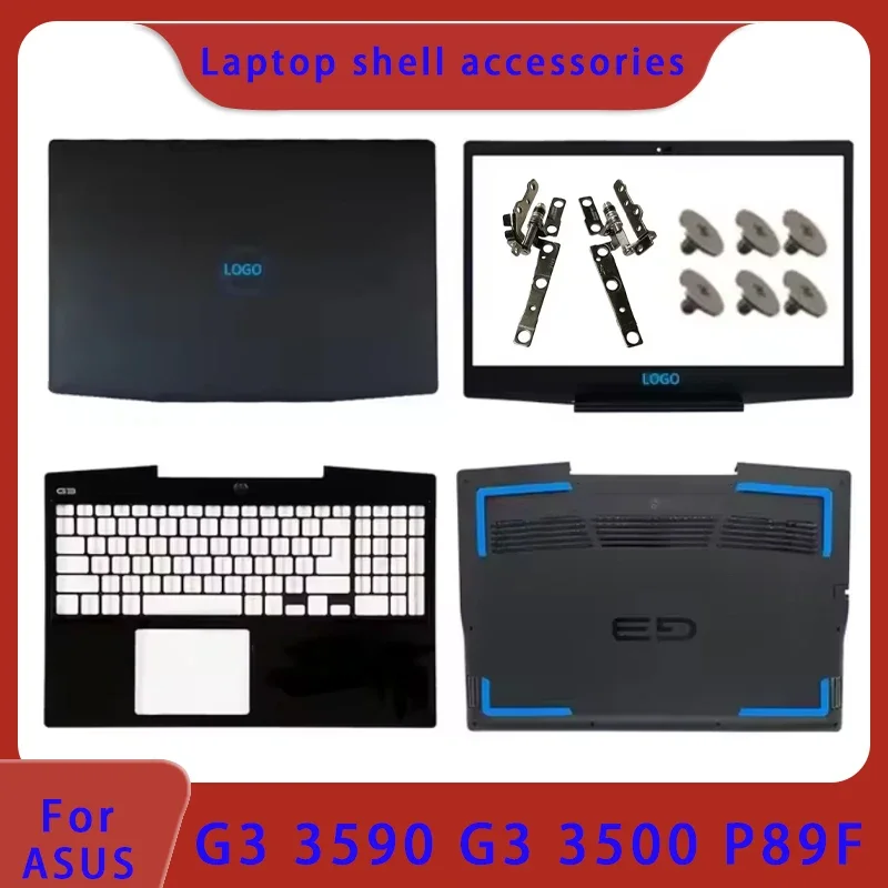 

Совершенно новый оригинальный подходит для ноутбука Dell G3 3590 G3 3500 P89F, верхняя крышка ЖК-экрана, передняя панель, нижняя крышка шарнира подставки для рук