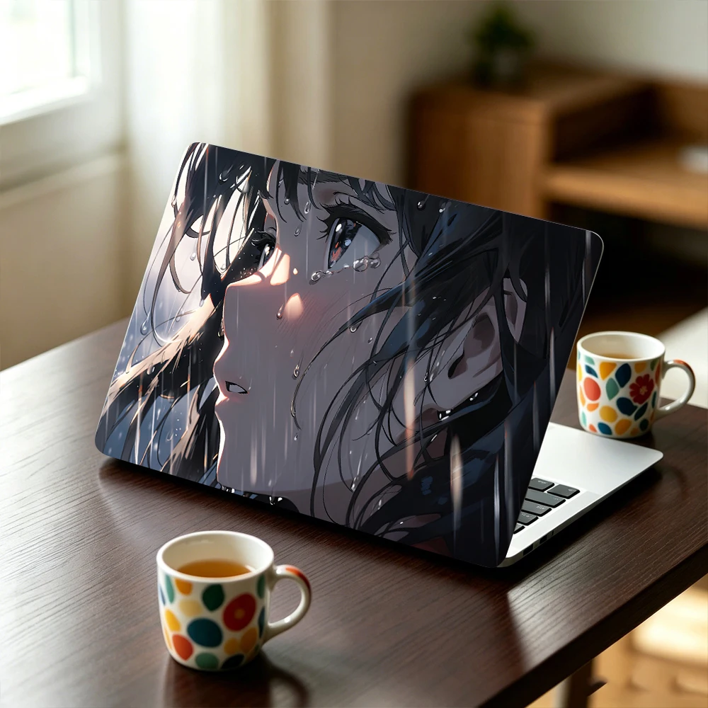 Dark Broken Mirror Eyes Aesthetic Laptop Skin Stickers Fantasy Notebook Cover for MacBook All Laptops Scratch-resistant Decals