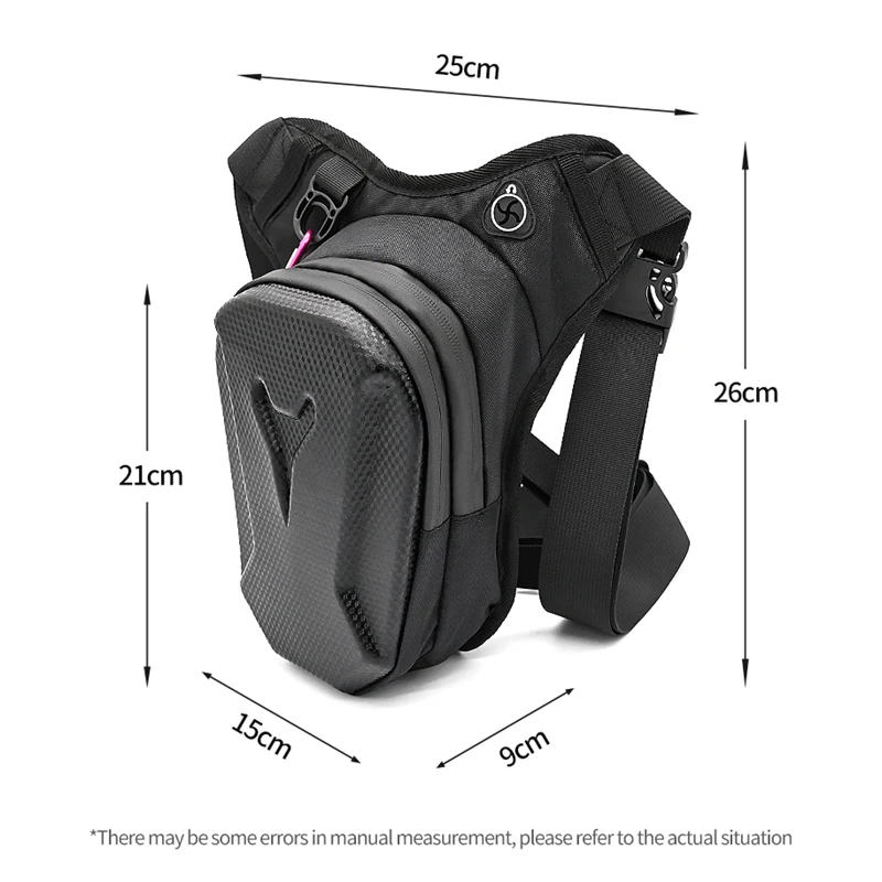 Motorcycle Drop Leg Bag For Men Women Ride Cycling Casual Waist Bag Fanny Pack Travel Hiking Climbing Outdoor Pocket Waterproof image 6