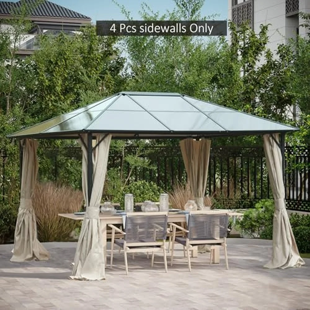 10' x 12' Gazebo Sidewall Set with 4 Panels