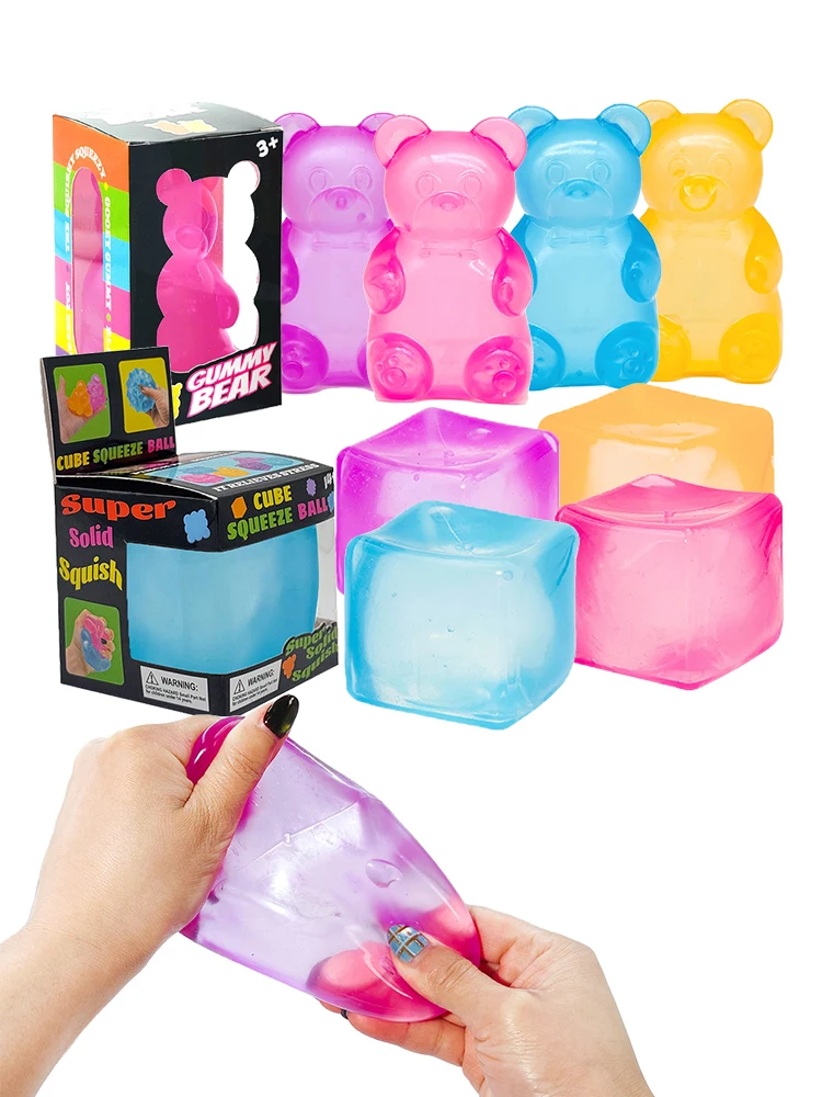 Schylling Needoh Nice Cube Sensorische Fidget Cube Stressverlichting Angst Sensorisch Hulpmiddel voor Focus ADHD & Kantoorbureau Kalmerende Gadget - afbeelding 2