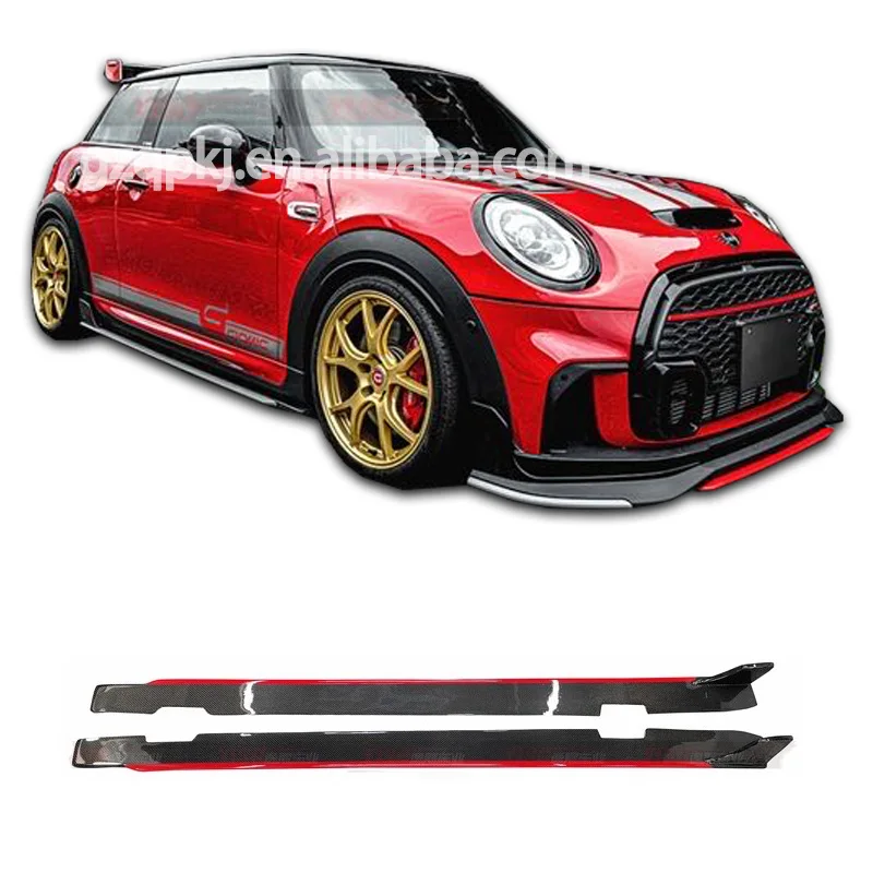 Carbon fiber bumper side skirt for BMW MINIJCW F56 GIOMIC body kit