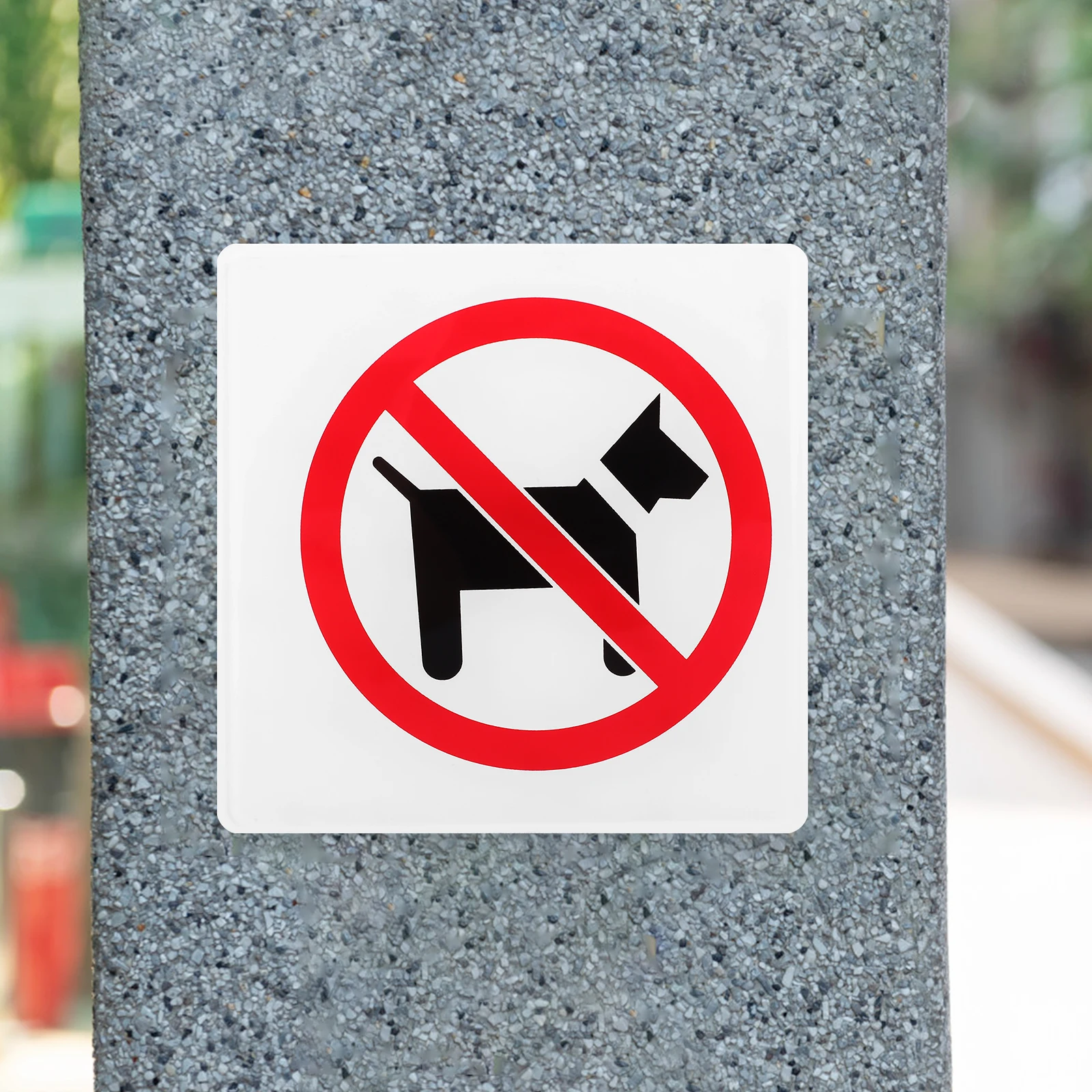 

Sign Business Door Notice Acrylic Warning Signs Material Easy Install Supermarkets