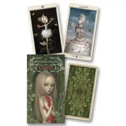 10.3*6cm Nicoletta Ceccoli Tarot Deck Party Table Gam Fortune-telling Prophecy 78 Pcs Cards