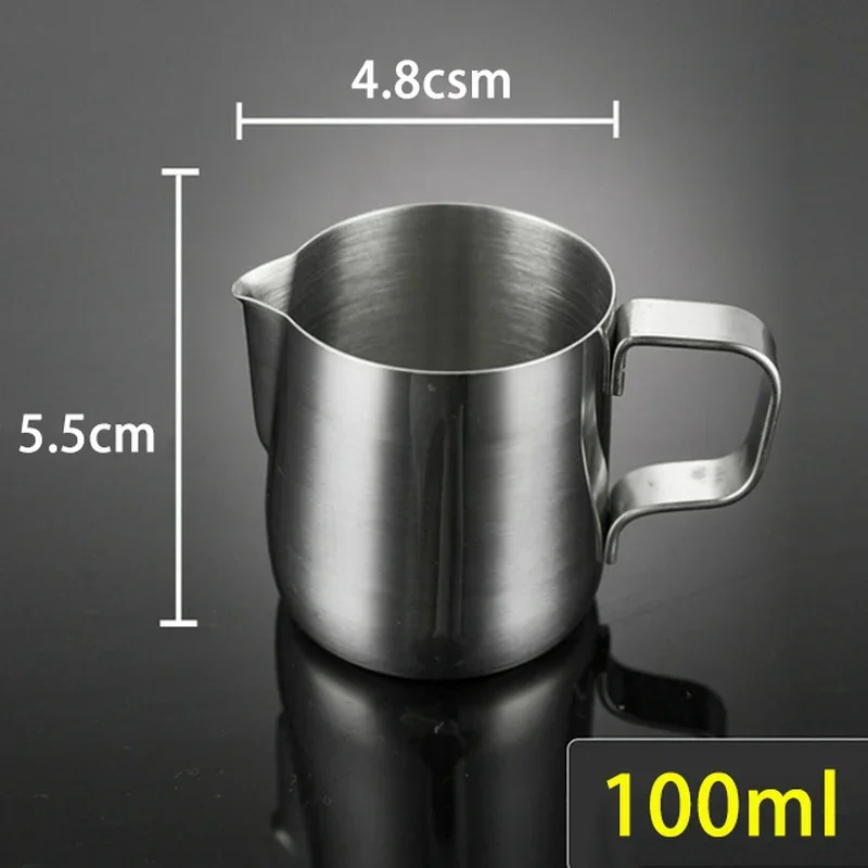 150/350/600ml Milk Jugs Fashion Stainless Steel Milk Craft Milk Frothing Pitcher Coffee Latte Frothing Art Jug Pitcher Mug Cup