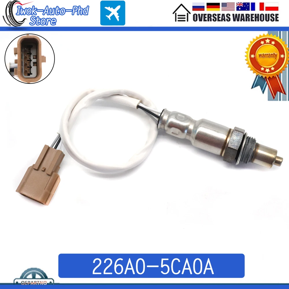 

226A0-5CA0A Лямбда O2 задний датчик соотношения воздуха и топлива для Infiniti Q50 Q60 3.0L 2016 2017 2018 2019 Downstream 234-8026