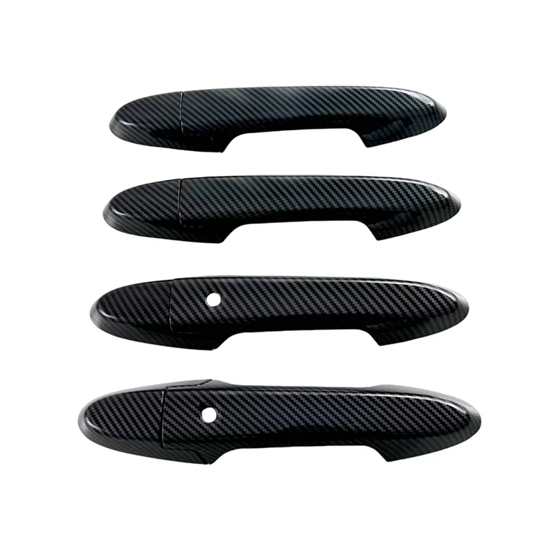 

BT-Car Exterior Door Handle Cover Trim For Honda City Hatchback 2021-2023 Accessories Carbon Fiber