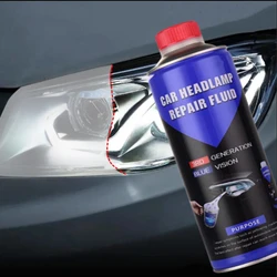 Car Headlight Polisher Liquid Evaporator Polymer Liquid Headlights Chemical Polish Headlight Restoration Kit Polish