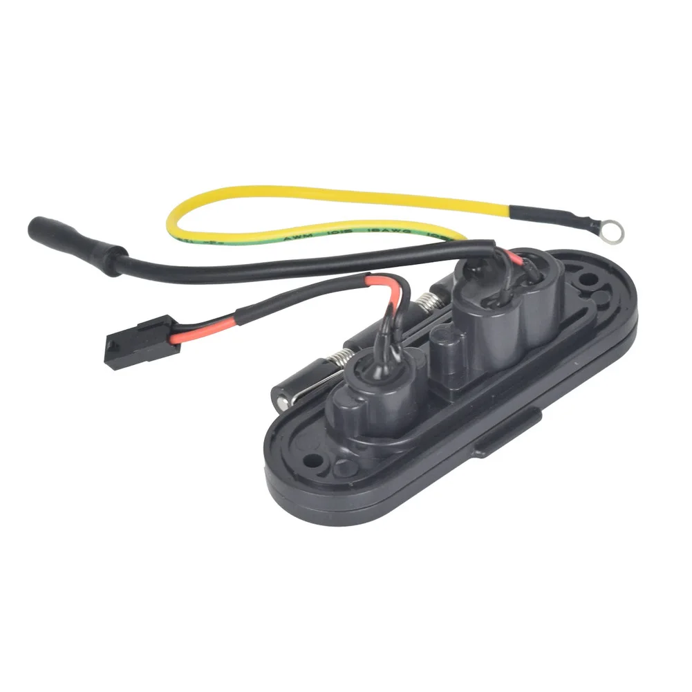 

Charging Head Interface Electric Scooter Charging Seat Easy Installation Process Sturdy PC Material Waterproof Design