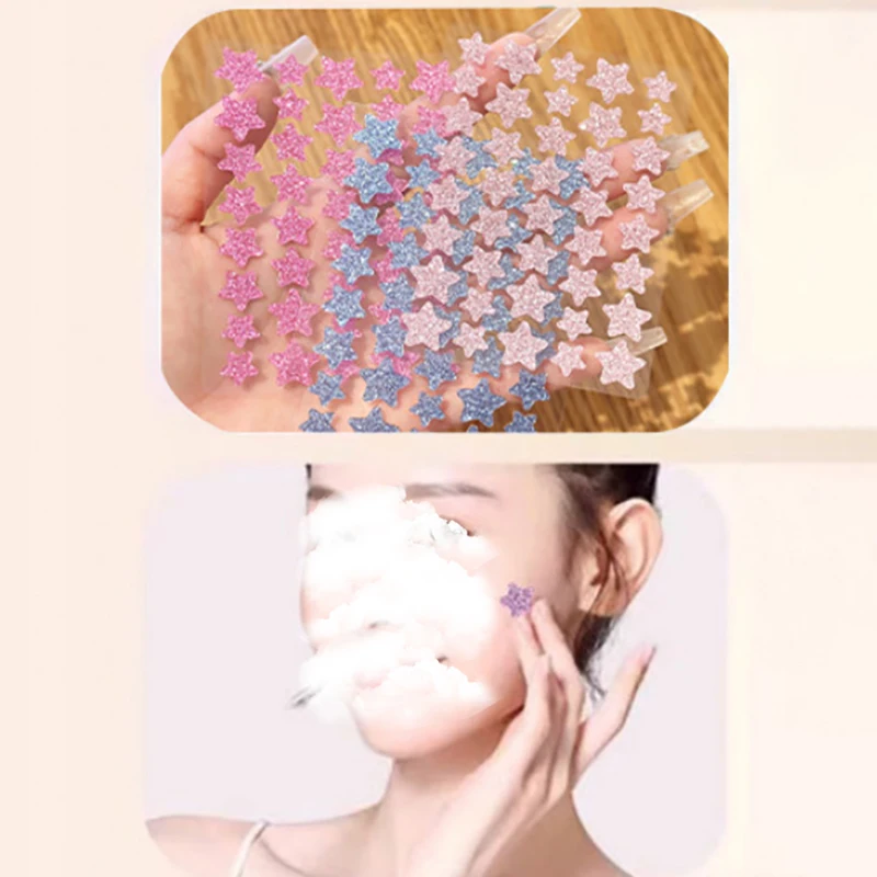 40 pces/folha remendos de acne remendo de acne portátil para cobrir marcas de acne e reparar cicatrizes de acne ferramentas de cuidados com a pele facial