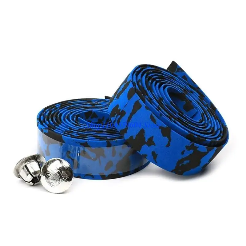 

12QM Bicycles Handlebar Tape Road Bike Rubber Foam Foam Hetable Speat Rickbar лента