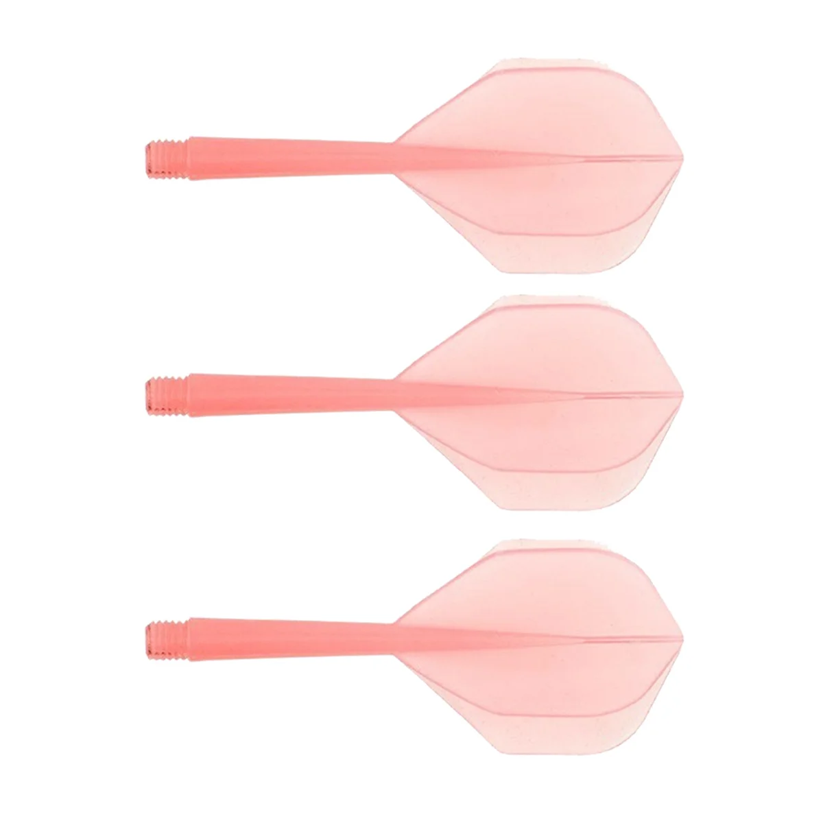 Threaded Integrated Dart Wing Tail Anti-Fall Resistant Special Dart Accessories for Public Darts Pink