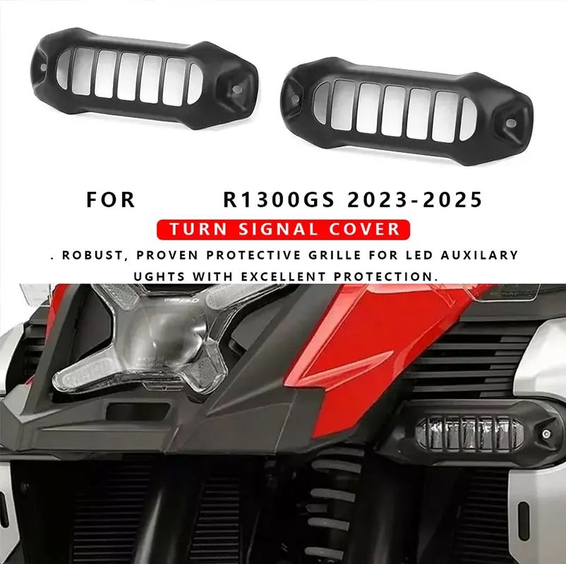 

For BMW R1300GS 2023-2025 Motorcycle Accessories Lamp Guards Auxiliary Protection Light Protector