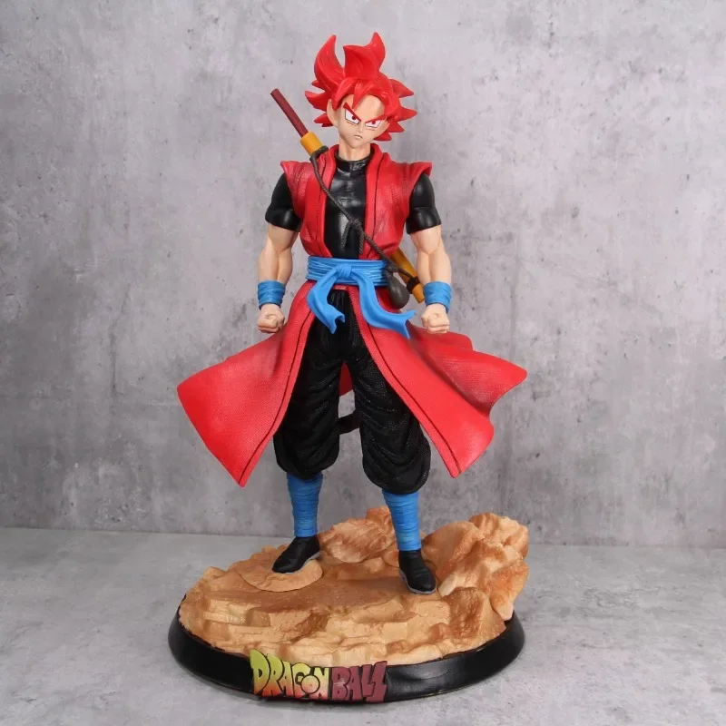 32 CM Dragon Ball Z Anime Figura Son Goku SD Eroico Legend Doppia Testa Action Figures Collezione di Statue Modello Giocattoli Per Bambini Gfits