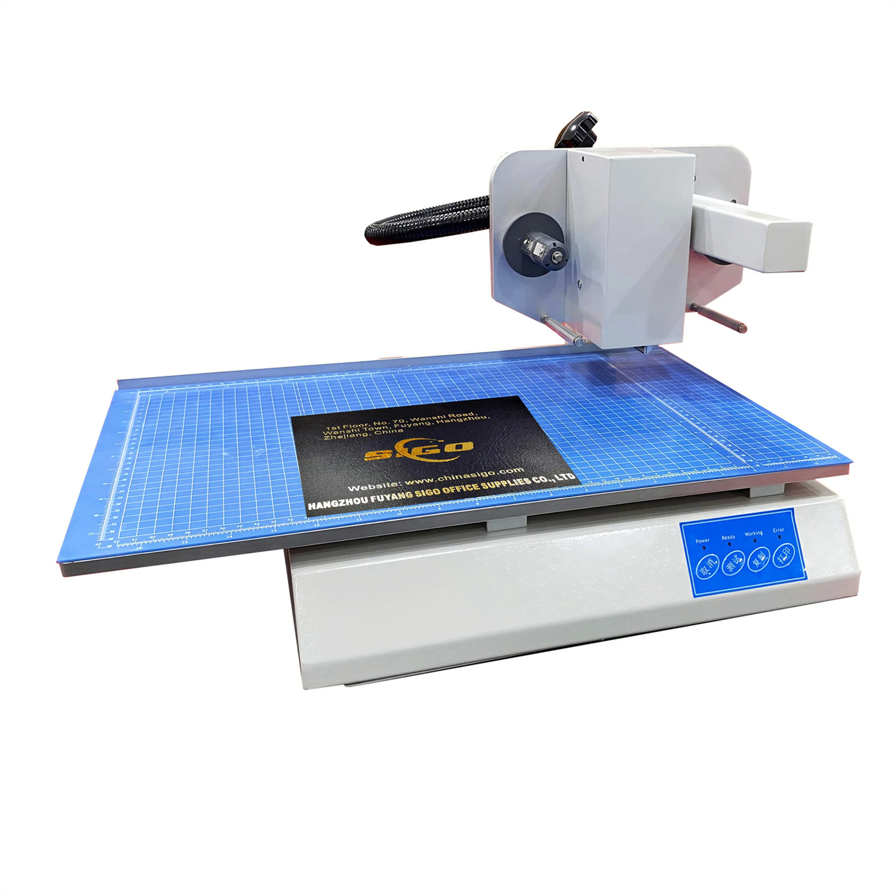 

SG-8025 Hot Sale Paper Gold And Silver Aluminum Foil Roll Digital Printing Machine Desktop Automatic Foil Printer Machine