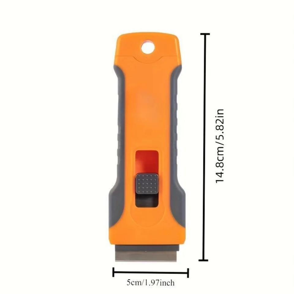 Professional Ceramic Scraper Knife Blade Non Scratch Glass Scraper Tool for Stove Oven Cleaning with Integrated Blades - view 6