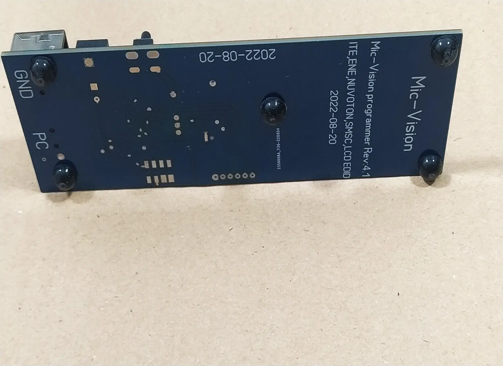 Scheda programmatore USB EC V3.3