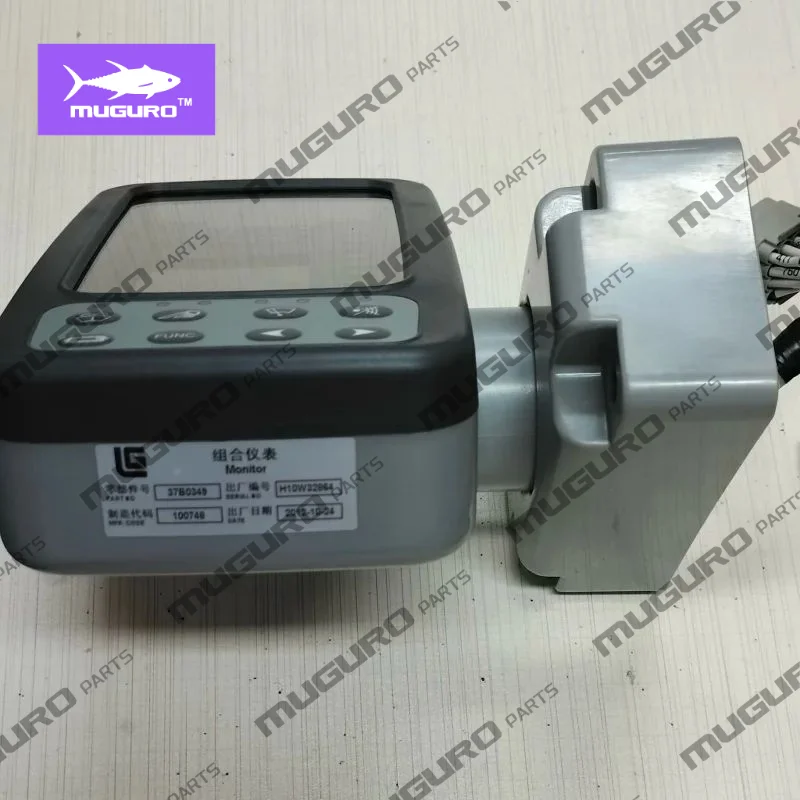 37B0349 Display Assembly for LiuGong Excavator Monitor CLG906C  CLG908C Excavator Parts
